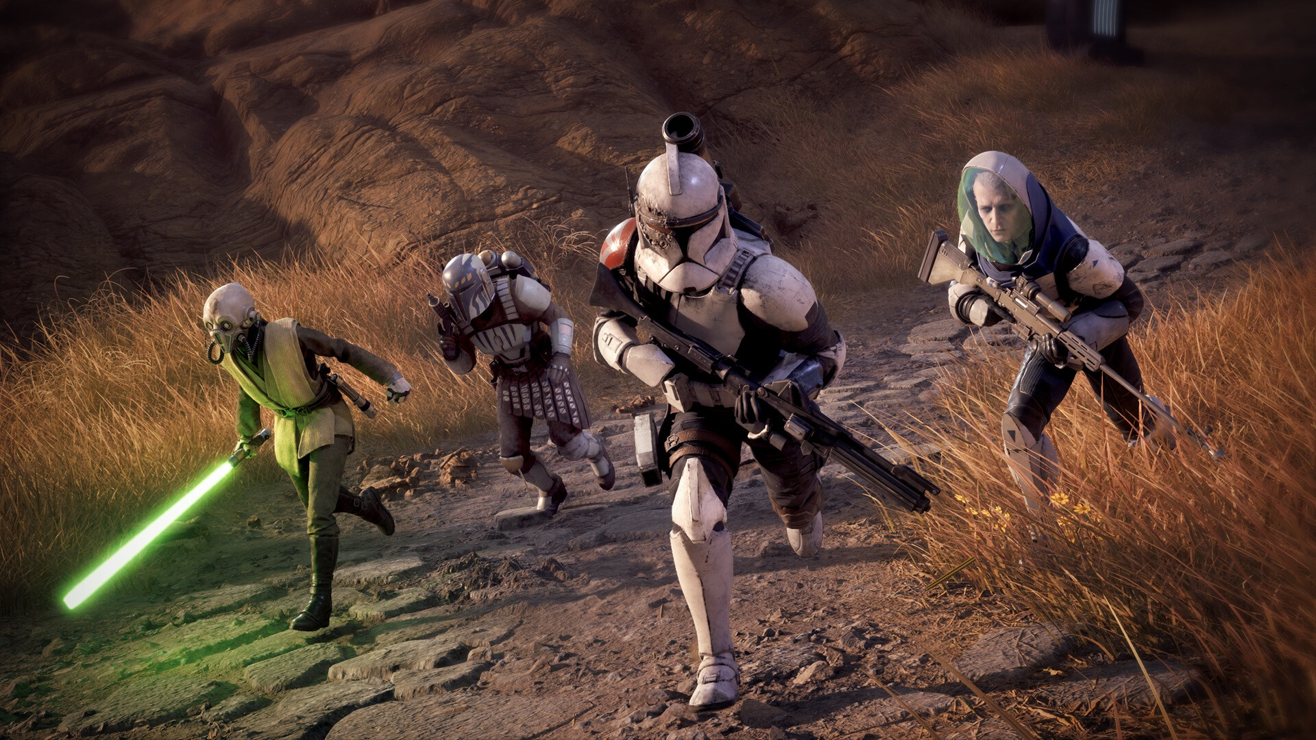 Official STAR WARS Zero Company screenshot from the Steam store page.